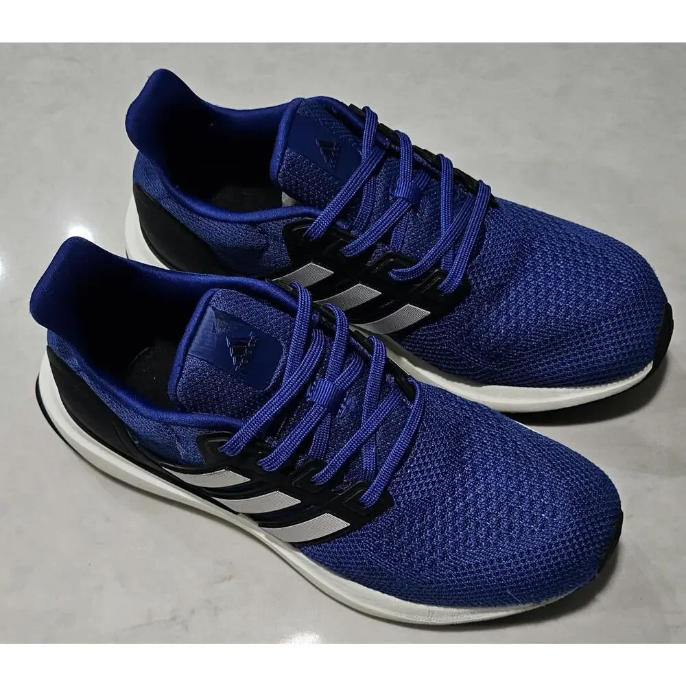 Adidas Ubounce DNA IG1525 Blue Black Kids Youth Size 7 Running Shoes